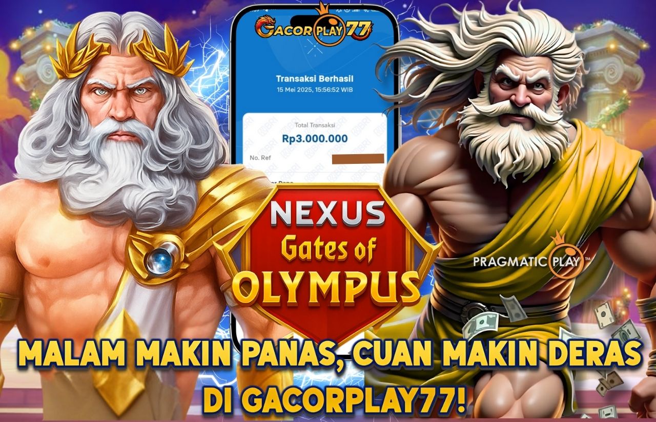 Selamat kepada user id : ga***o Wede Rp 3.000.000 di Game NEXUS GATES OF OLYMPUS PRAGMATIC PLAY Cair Gk Sampe 1 Menit! Menang Mudah di Gacorplay77	